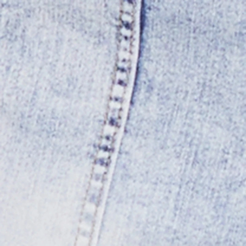 Acid Wash Denim Joggers with Cargo Pockets