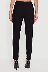Almost Famous High Waisted Tapered Leg Cargo Pants
