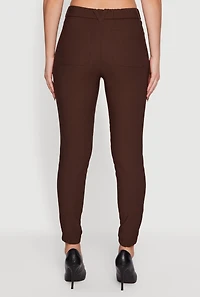 Almost Famous Stretch Tapered Leg Pants with Pockets