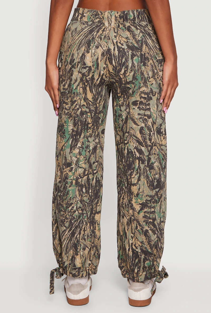 Hunter Camo Twill Cargo Joggers