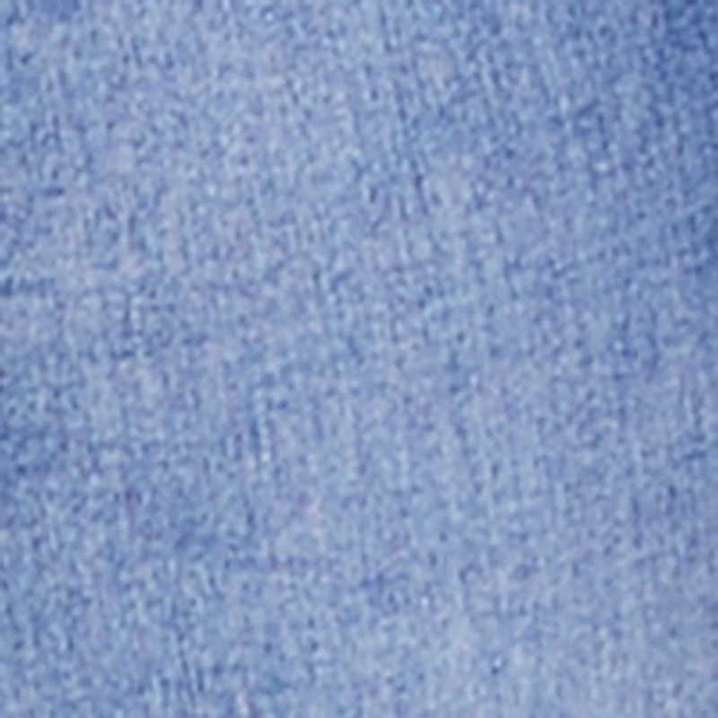 Whiskered Mid Rise Straight Leg Cargo Pocket Jeans