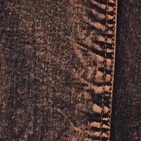 Acid Wash Cropped Denim Shacket