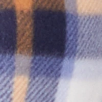 Plaid Sherpa Lined Open Front Shacket