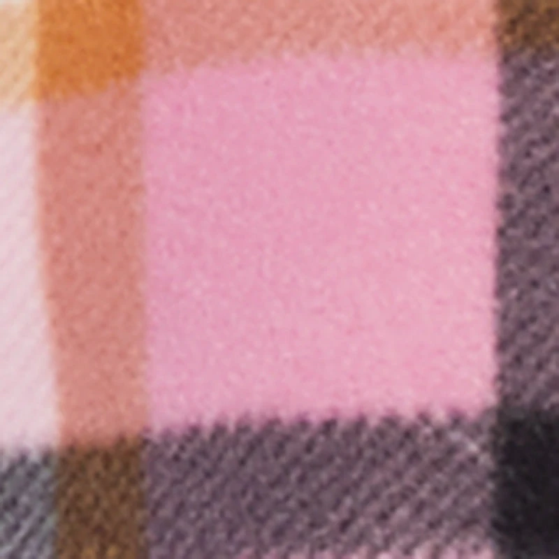 Cozy Sherpa Lined Plaid Shacket