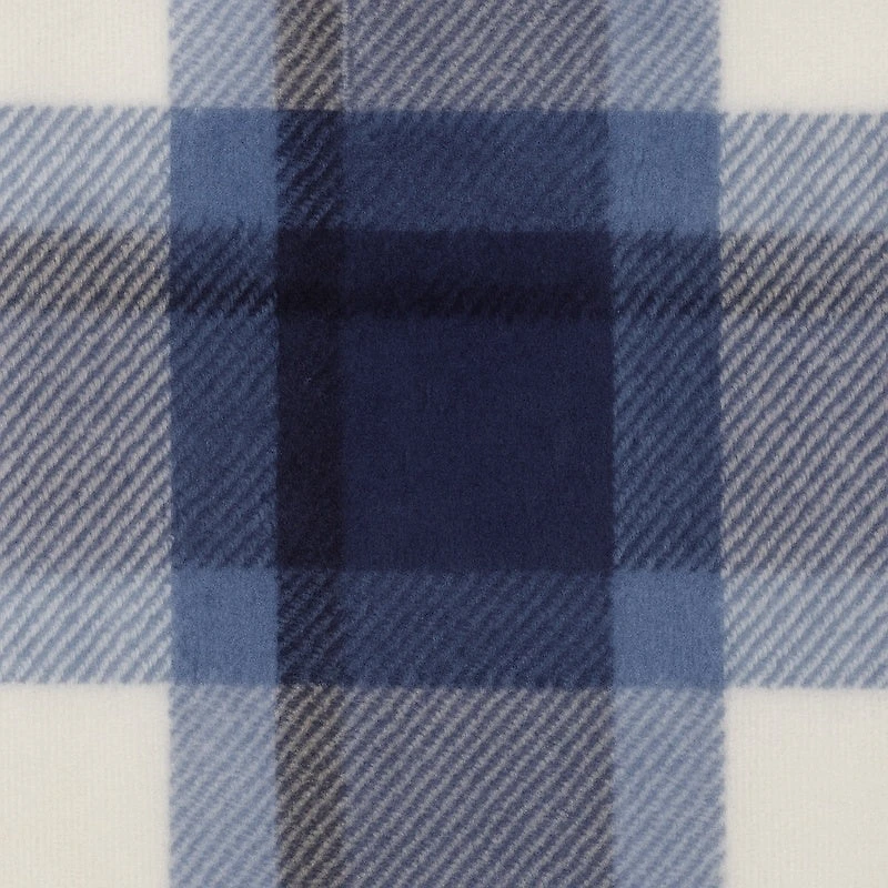 Plaid Sherpa Lined Hooded Jacket