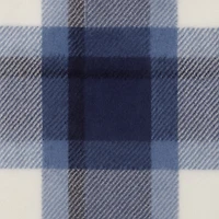 Plaid Sherpa Lined Hooded Jacket