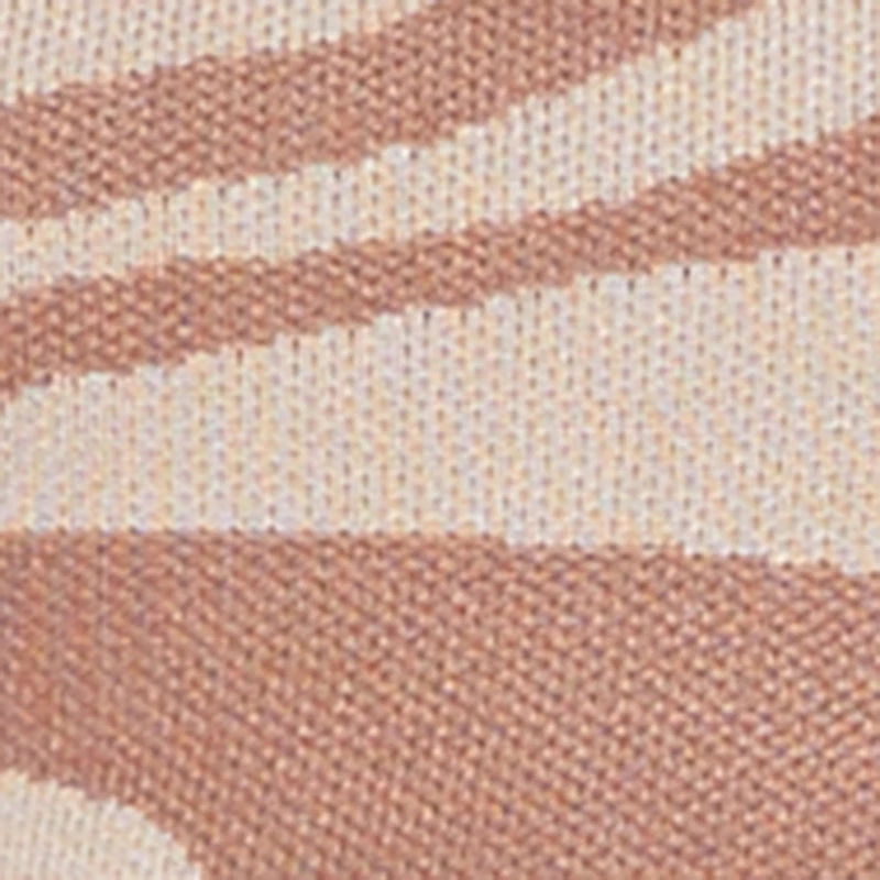 Psychedelic Swirl Long Sleeve Mock Neck Maxi Sweater Dress