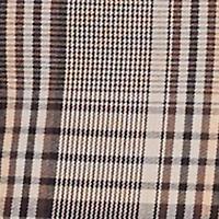 Plaid Strapless Skater Dress