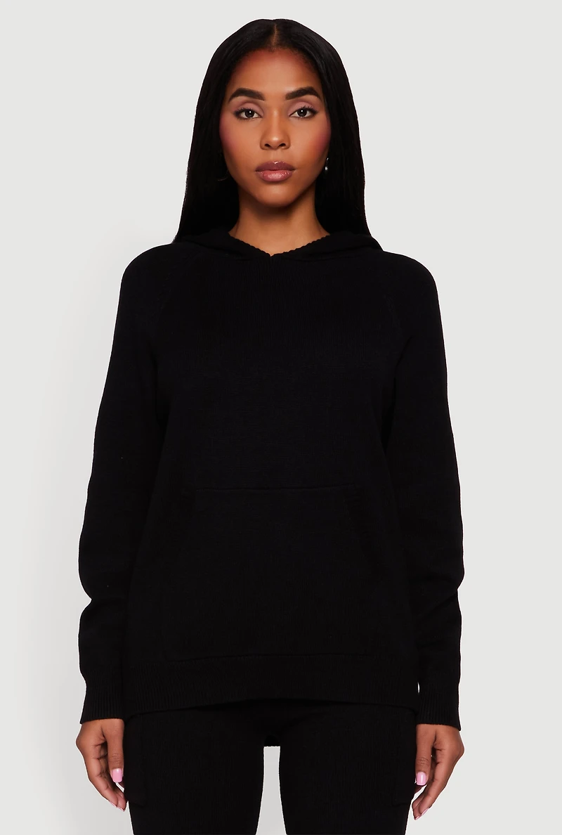 Kangaroo Pocket Pullover Sweater Hoodie