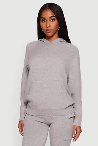 Kangaroo Pocket Pullover Sweater Hoodie