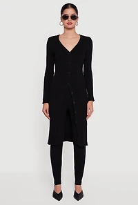 Cable Knit High Waisted Pull On Leggings