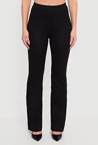 High Waisted Bootcut Pants