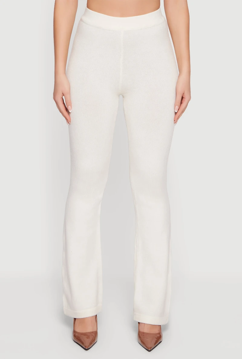 High Waisted Bootcut Pants