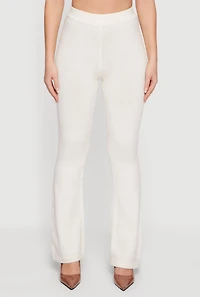 High Waisted Bootcut Pants