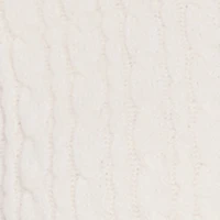 Bear Patch Graphic Varsity Stripe Cardigan