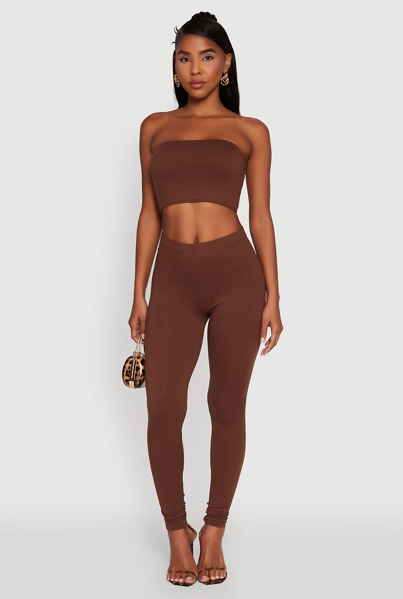 Basic Solid Leggings