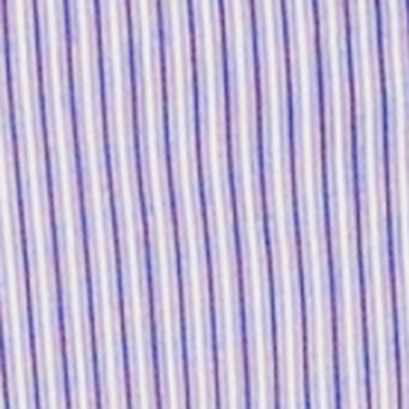 Classic Fit Striped Button Front Shirt