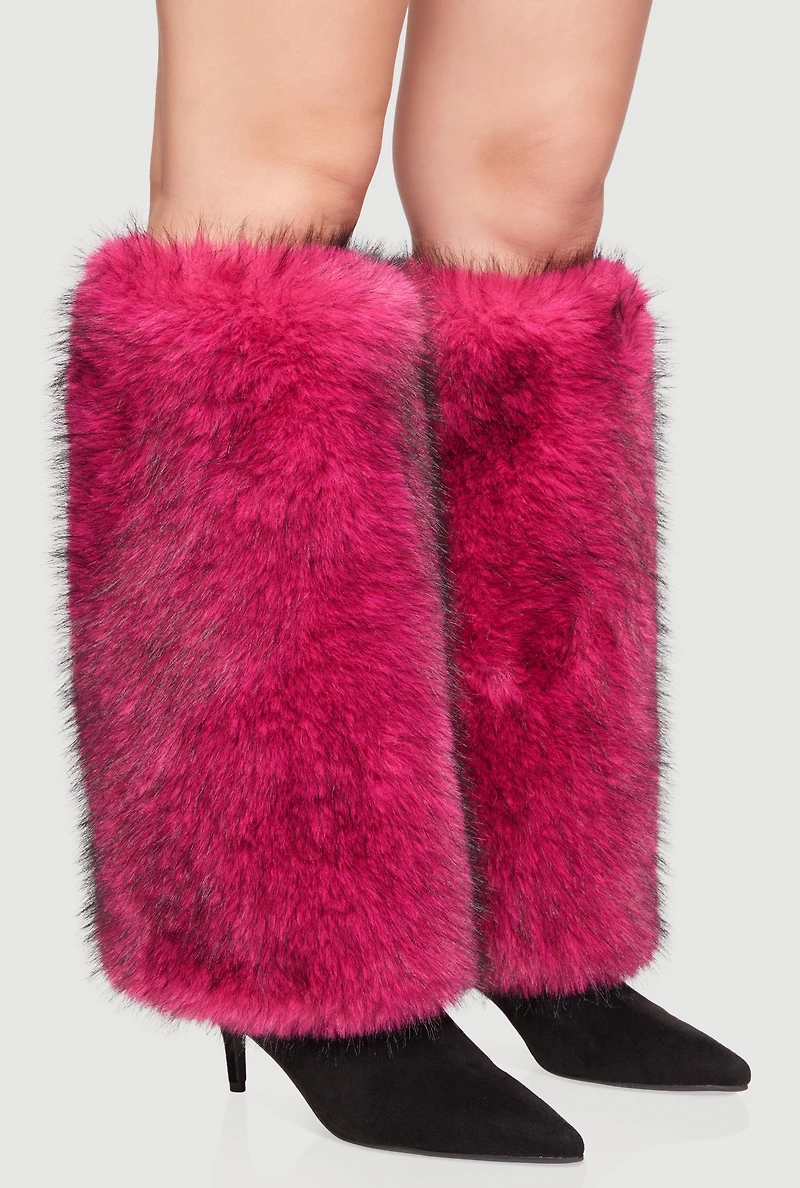 Faux Fur Boot Sleeves