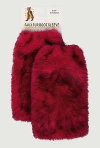 Faux Fur Boot Sleeves