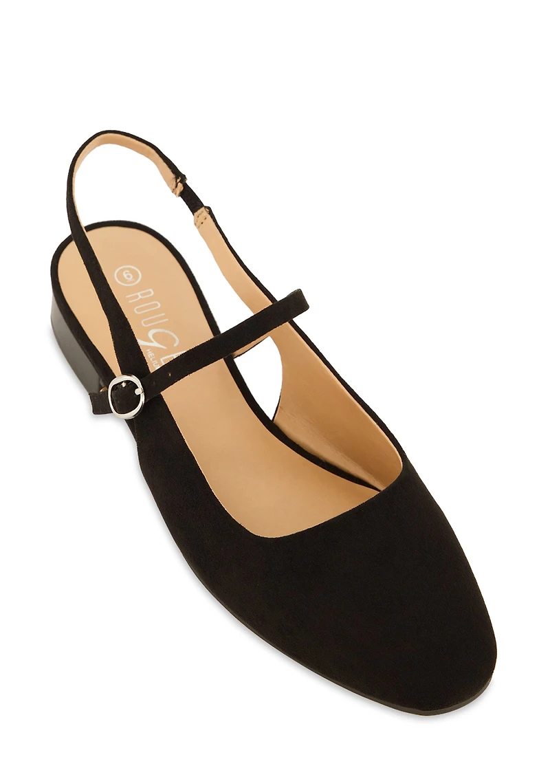 Slingback Mary Jane Flats
