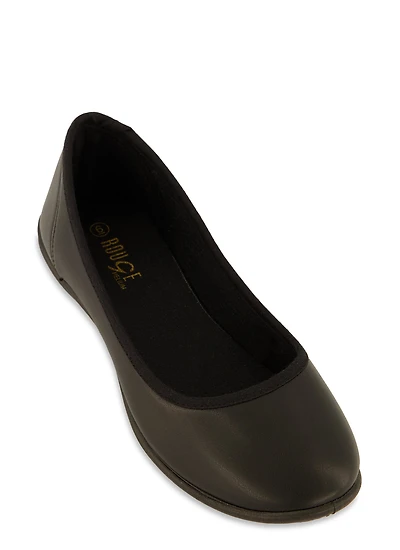 Round Toe Ballerina Flats