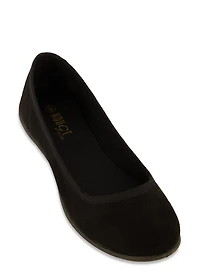 Round Toe Ballerina Flats