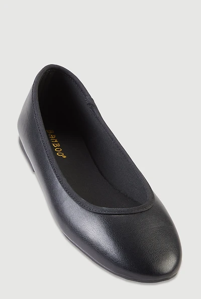 Almond Toe Ballerina Flats