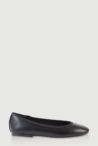 Almond Toe Ballerina Flats