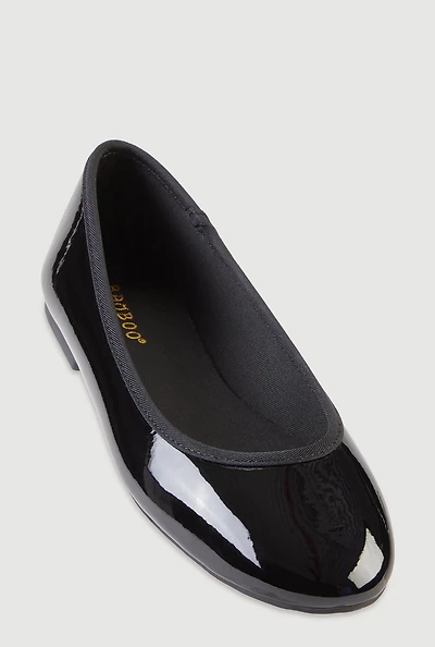 Almond Toe Ballerina Flats