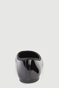 Almond Toe Ballerina Flats