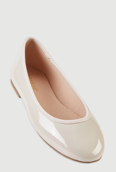 Almond Toe Ballerina Flats