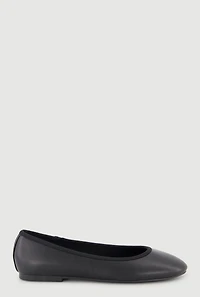 Round Toe Ballet Flats