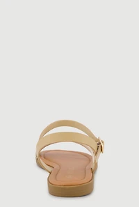 Strappy Band Open Toe Sandals
