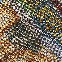 Rhinestone Patterned Lug Sole Platform Booties