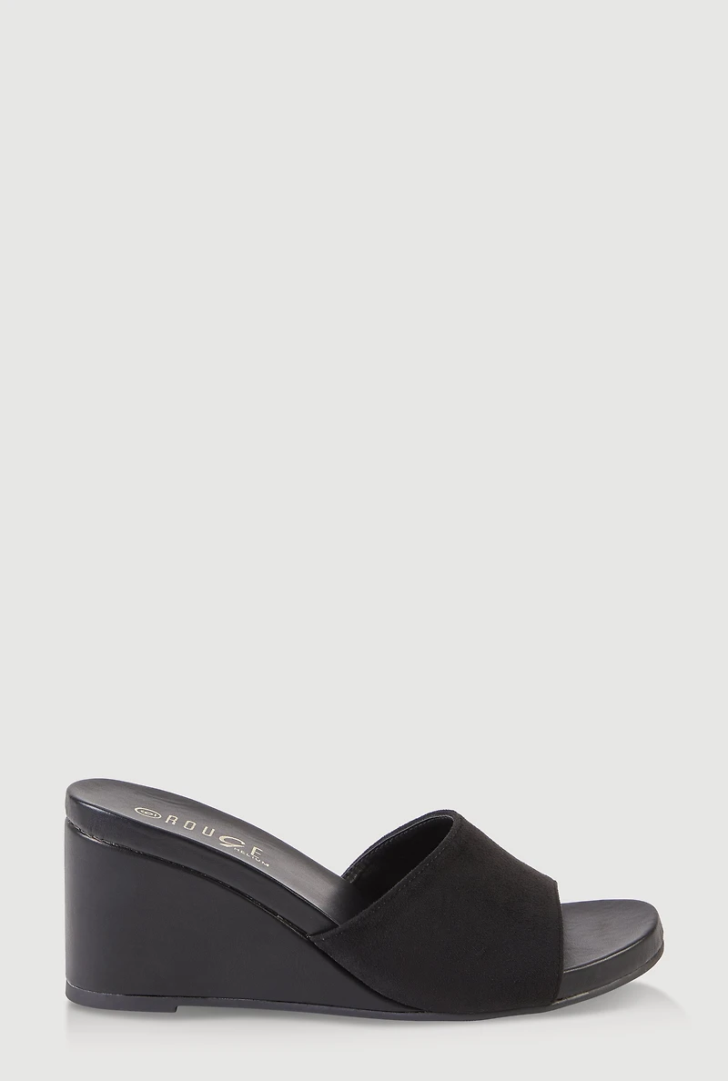 Single Band Wedge Mules
