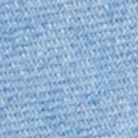 Chevron Mesh Insert Denim Thigh High Stiletto Heel Boots