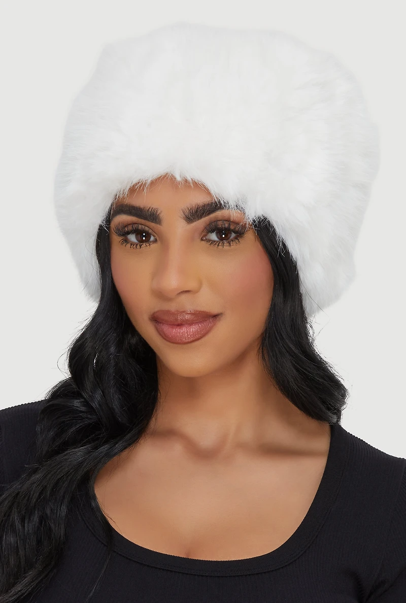 Faux Fur Cossack Hat