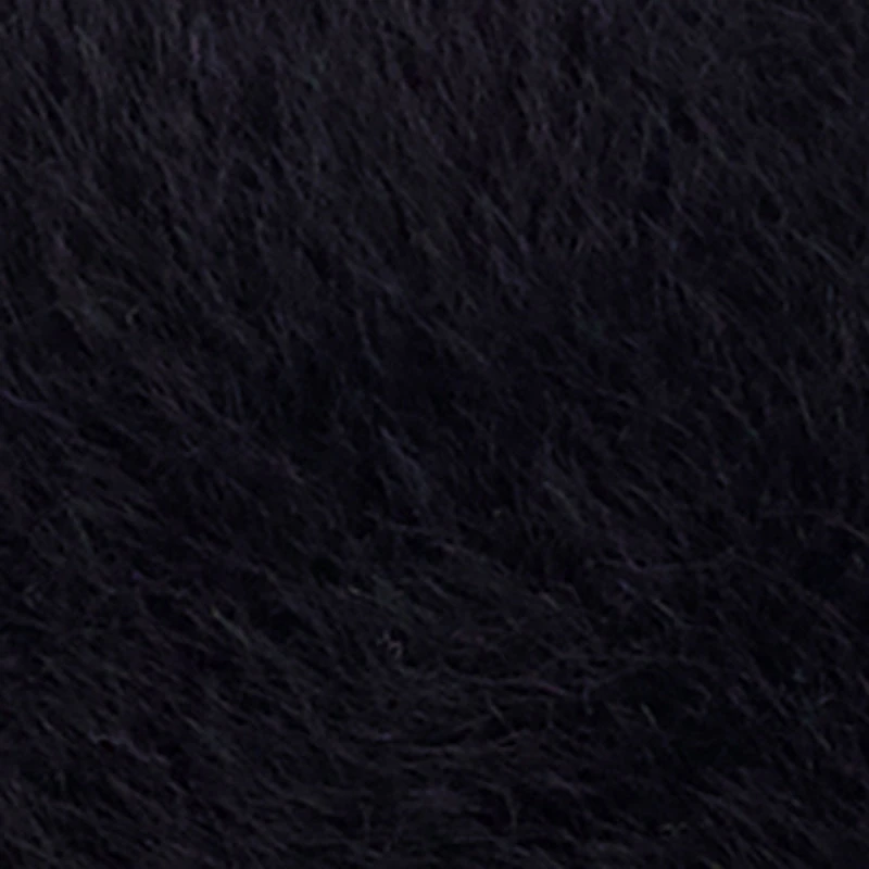 Solid Faux Fur Baseball Cap