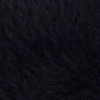 Solid Faux Fur Baseball Cap