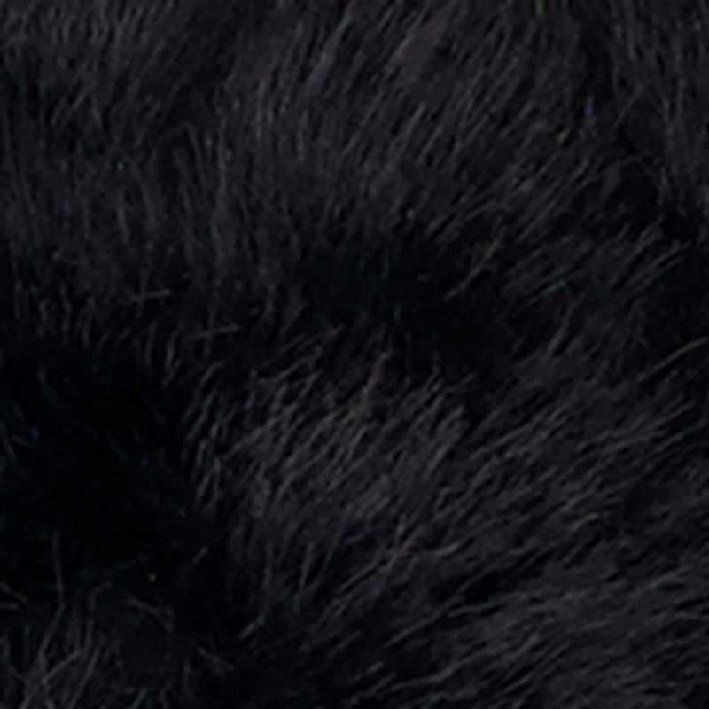 Faux Fur Ribbed Knit Bucket Hat