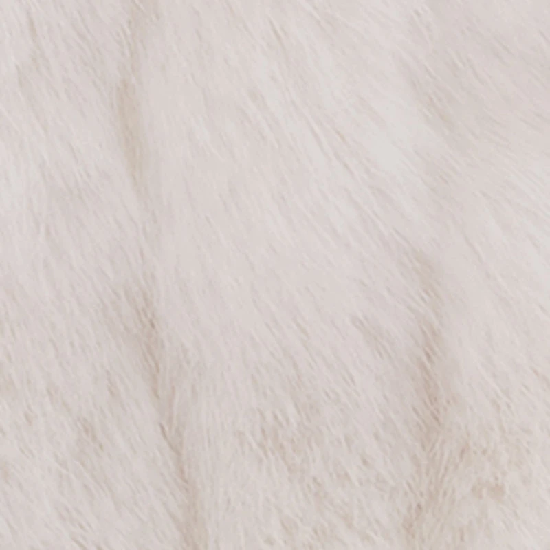 Faux Fur Ribbed Knit Bucket Hat