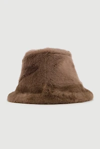 Faux Fur Bucket Hat