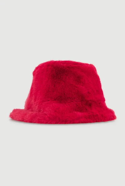 Faux Fur Bucket Hat