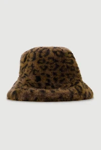 Faux Fur Bucket Hat
