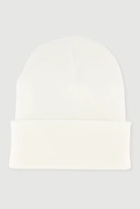 King Embossed Cuff Beanie