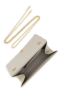 Womens Rhinestone Flap Clutch Purse,