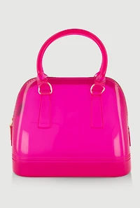 Jelly Satchel Purse