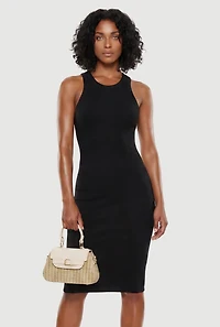 Faux Suede Detail Raffia Crossbody Handbag