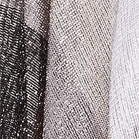 Trendy Fringe Hem Ombre Lurex Cover Up