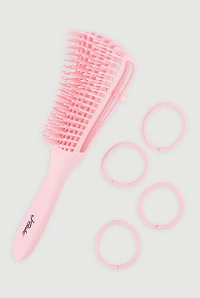 Womens Detangling Flexi Brush, Pink